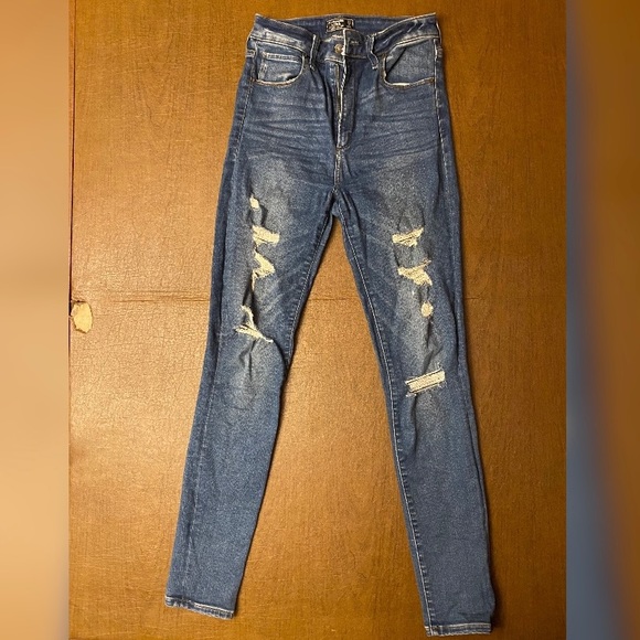 Abercrombie & Fitch Denim - Abercrombie Ripped Skinny Jeans